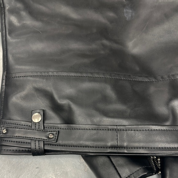 “Straight to Hell” black leather jacket - Picture 10 of 10